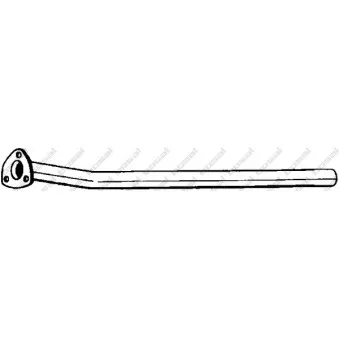 Tuyau d'échappement BOSAL 800-027