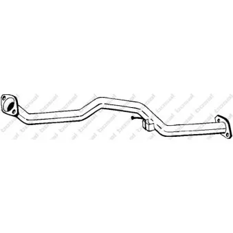 Tuyau d'échappement BOSAL 800-067