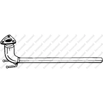 Tuyau d'échappement BOSAL 800-105