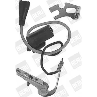 Jeu de contacts, distributeur d'allumage BERU KS615