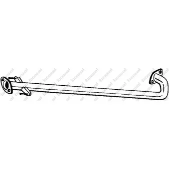 Tuyau d'échappement BOSAL 800-131