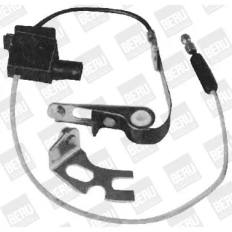 Jeu de contacts, distributeur d'allumage BERU KS830-B