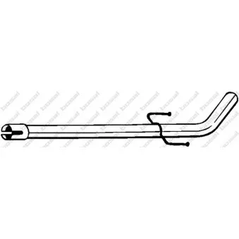 Tuyau d'échappement BOSAL