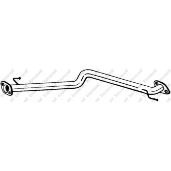 Tuyau d'échappement BOSAL 800-143
