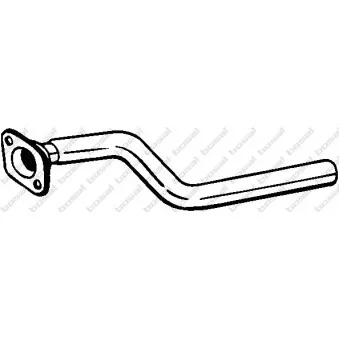 Tuyau d'échappement BOSAL 800-197