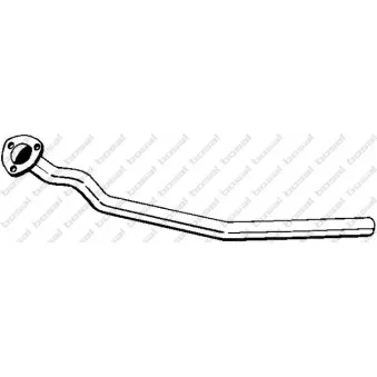 Tuyau d'échappement BOSAL 801-155