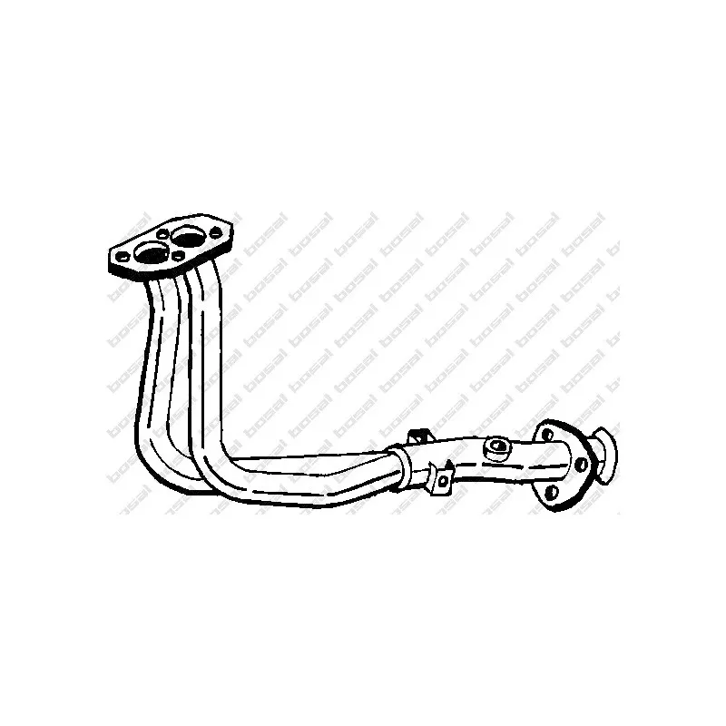 Tuyau d'échappement BOSAL 802-425