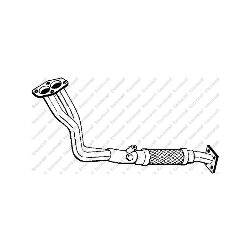 Tuyau d'échappement BOSAL 802-431