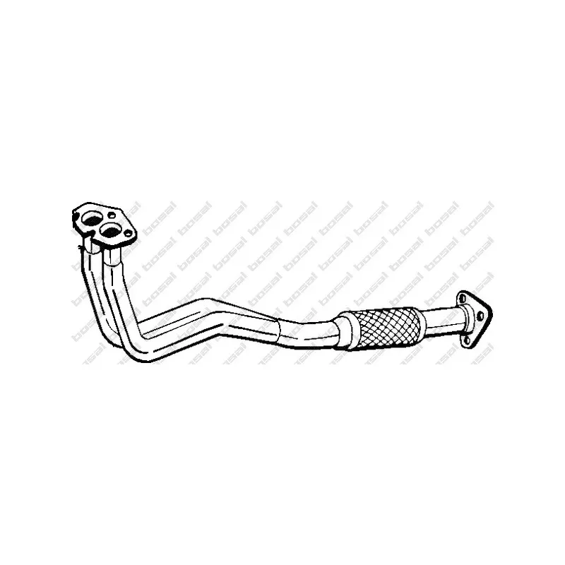 Tuyau d'échappement BOSAL 802-447