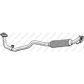 Tuyau d'échappement BOSAL