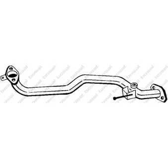Tuyau d'échappement BOSAL 803-009