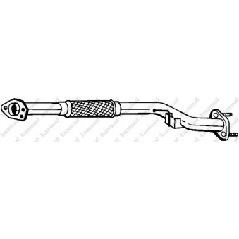 Tuyau d'échappement BOSAL 803-015