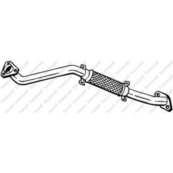 Tuyau d'échappement BOSAL