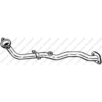 Tuyau d'échappement BOSAL 803-019