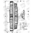 Embrayage, ventilateur de radiateur BERU LK010 - Visuel 1