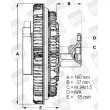 Embrayage, ventilateur de radiateur BERU LK011 - Visuel 1