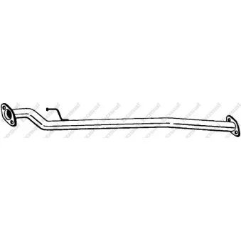 Tuyau d'échappement BOSAL 810-489