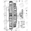 Embrayage, ventilateur de radiateur BERU LK053 - Visuel 1