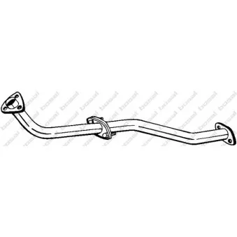 Tuyau d'échappement BOSAL 813-299