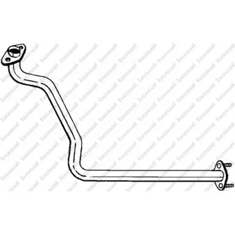 Tuyau d'échappement BOSAL 813-371