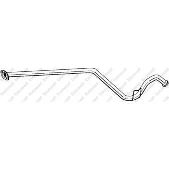 Tuyau d'échappement BOSAL 816-155