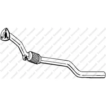 Tuyau d'échappement BOSAL 820-213