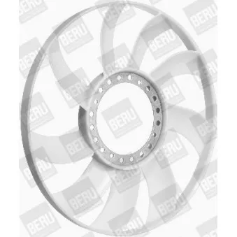 Roue du souffleur, refroidissementdu moteur BERU LR013