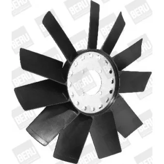 Roue du souffleur, refroidissementdu moteur BERU LR016