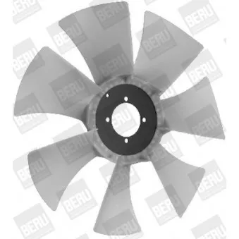 Roue du souffleur, refroidissementdu moteur BERU LR045