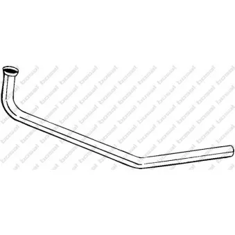 Tuyau d'échappement BOSAL 823-017
