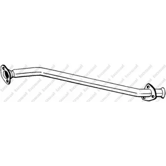 Tuyau d'échappement BOSAL 823-023
