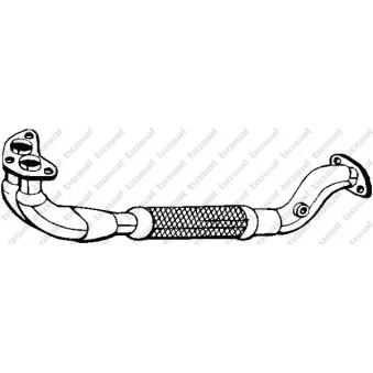 Tuyau d'échappement BOSAL 823-157