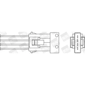 Sonde lambda BERU OPH011