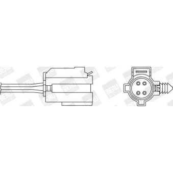 Sonde lambda BERU OPH030