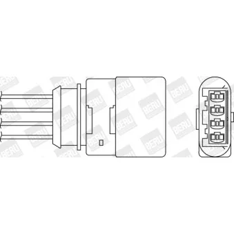 Sonde lambda BERU OPH068