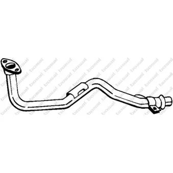 Tuyau d'échappement BOSAL 823-321