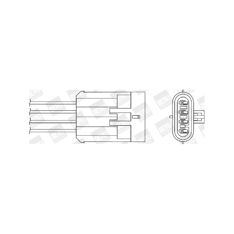 Sonde lambda BERU OPH086