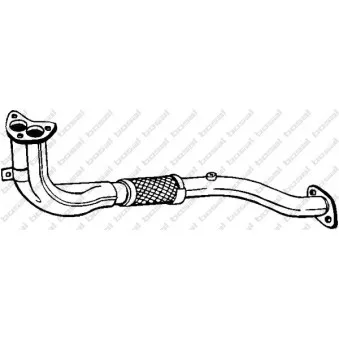 Tuyau d'échappement BOSAL 823-369