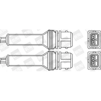 Sonde lambda BERU OZH005