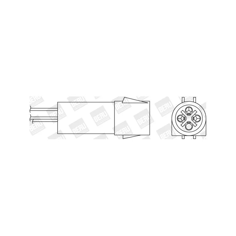 Sonde lambda BERU OZH006