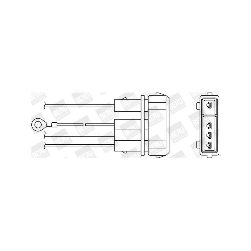 Sonde lambda BERU OZH009