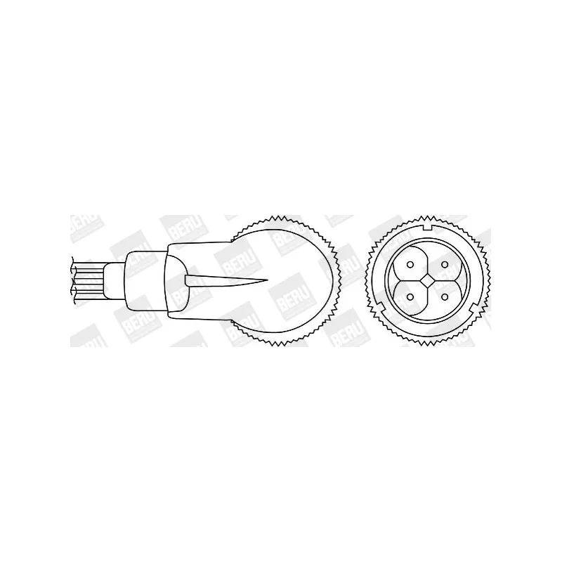 Sonde lambda BERU OZH018
