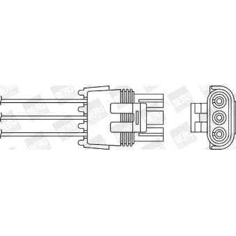 Sonde lambda BERU OZH019