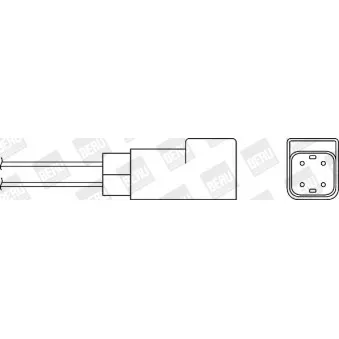 Sonde lambda BERU OZH020