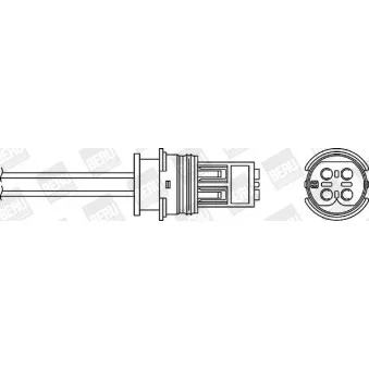 Sonde lambda BERU OZH023