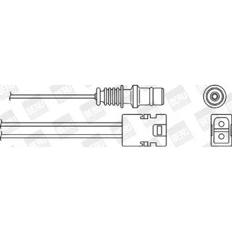 Sonde lambda BERU OZH026
