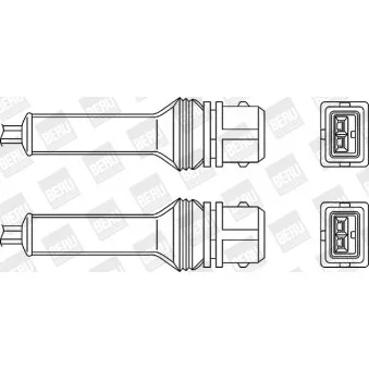 Sonde lambda BERU OZH029
