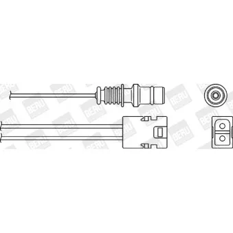 Sonde lambda BERU OZH032