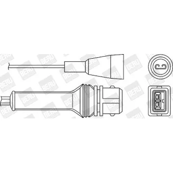 Sonde lambda BERU OZH037