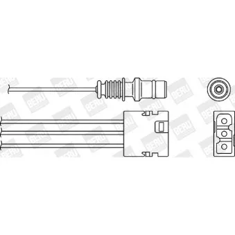 Sonde lambda BERU OZH041